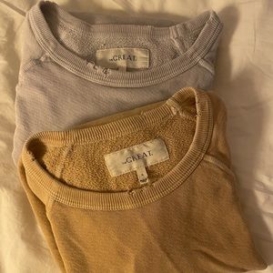 The Great College Sweatshirts - Blue and Yellow